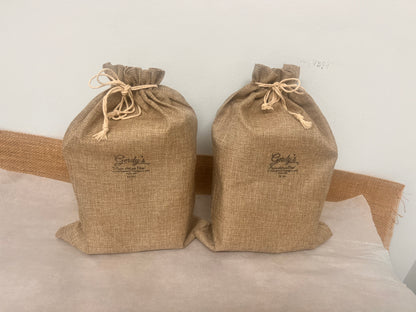 Gerdy's Burlap Goody Gift Sack